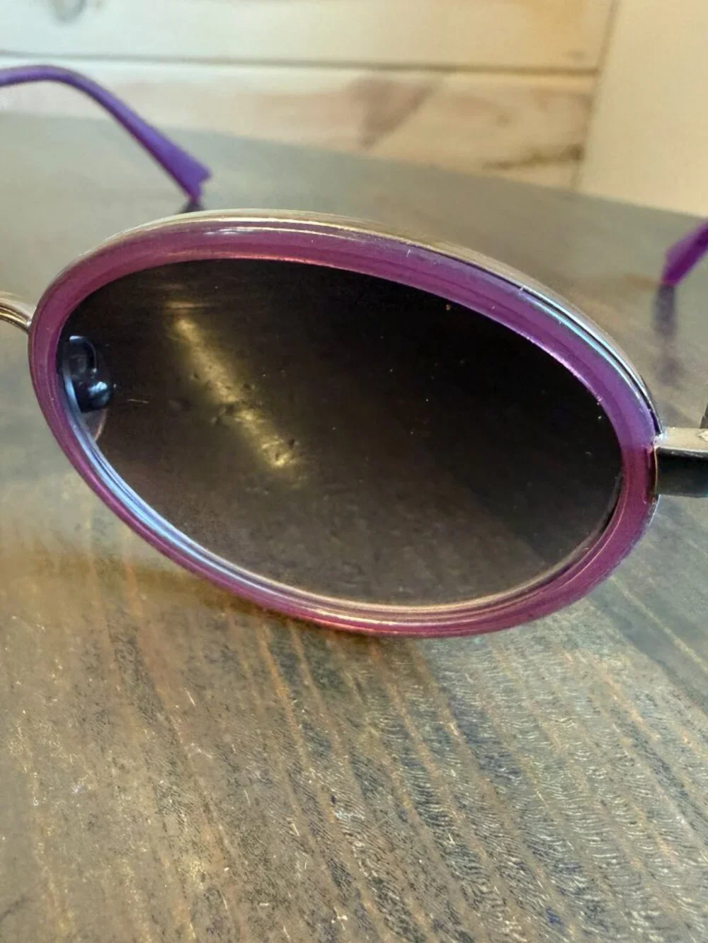 VOGUE VO 4167-S 548/4L GUNMETAL PURPLE Frames 48-19